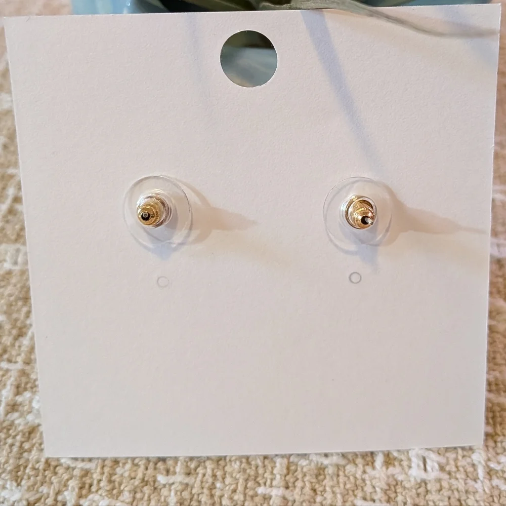 Handmade Floral Polymer Clay Dangle Earrings - Picture 3 of 5